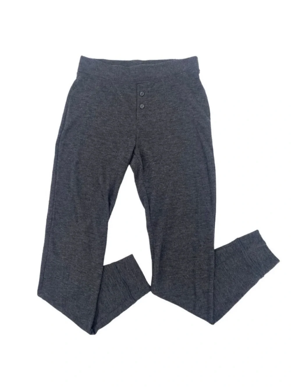32 Degrees Heat Women’s Size XS Gray Sleepwear Waffle Knit Leggings comfy